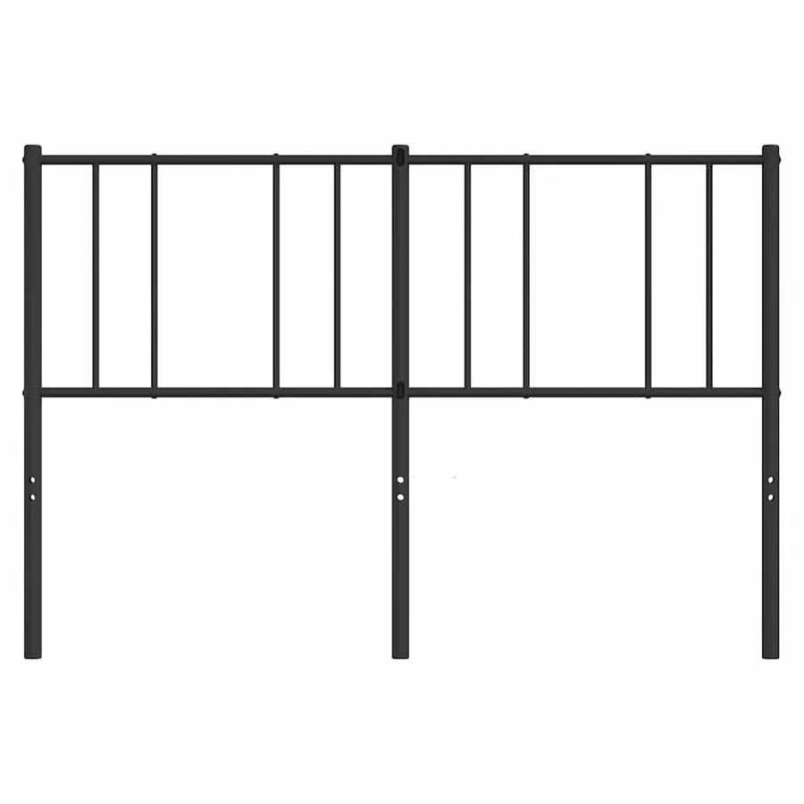 Tête de lit de remplacement métal noir 160 cm - 5