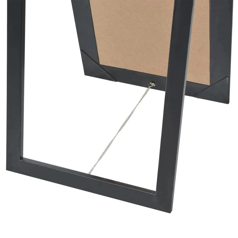 Miroir sur pied Style baroque 160x40 cm Noir - 5