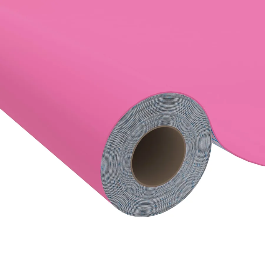 Film autoadhésif pour meubles Rose brillant 500x90 cm PVC - 3