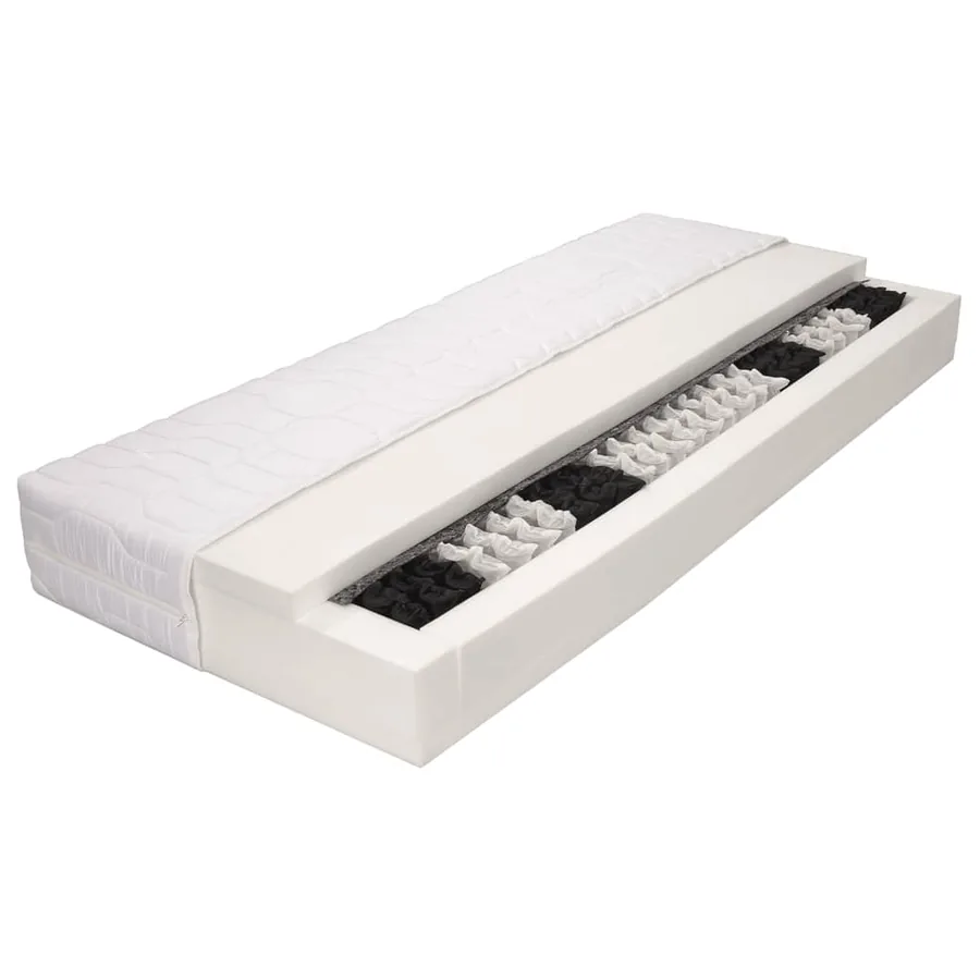 Matelas 100 x 200 cm 7 zones Ressort ensaché 20 cm H2 - 3