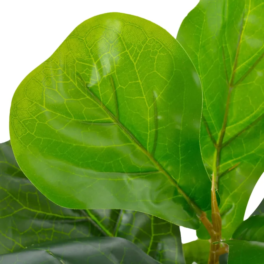 Plante artificielle avec pot Feuilles de figuier Vert 45 cm - 2