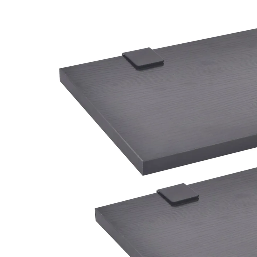 Dix pièces pour salle de bains avec lavabo et robinet noir - 4