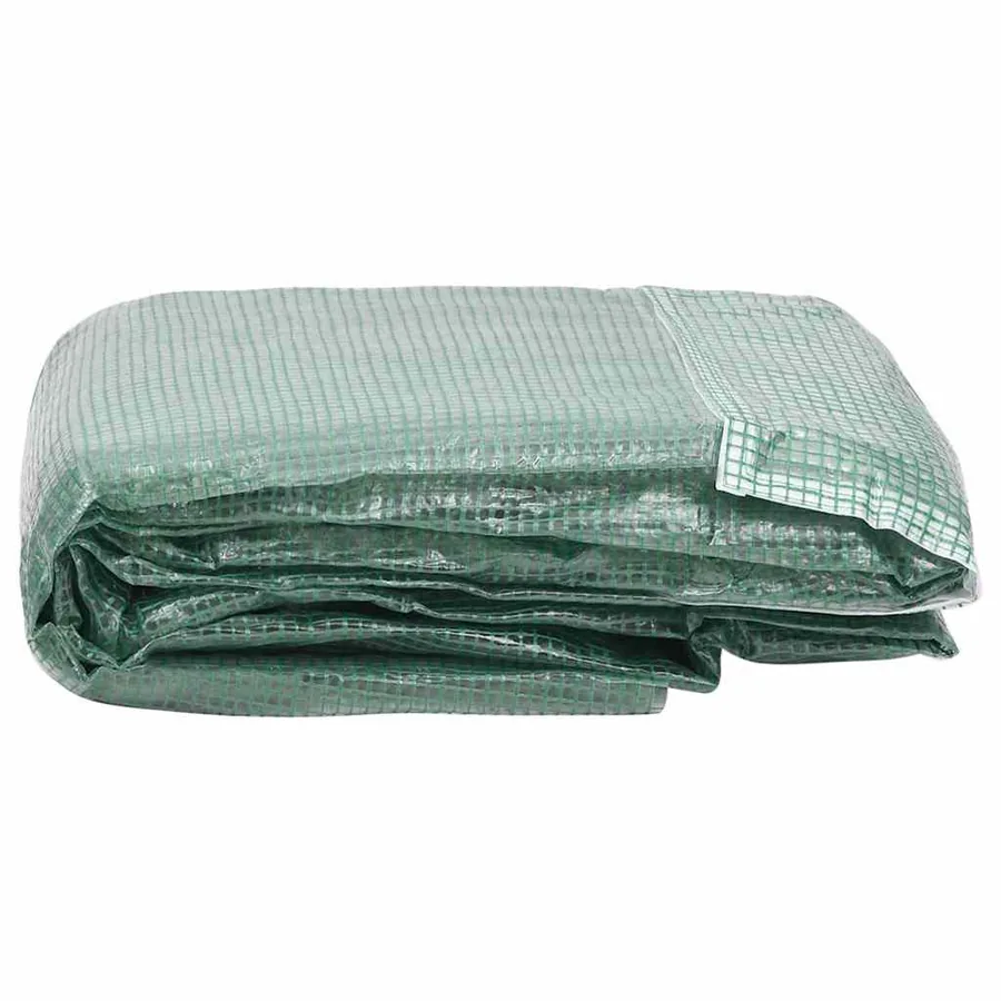 Couverture de remplacement de serre (6,86m²) 200x343x200cm Vert - 3