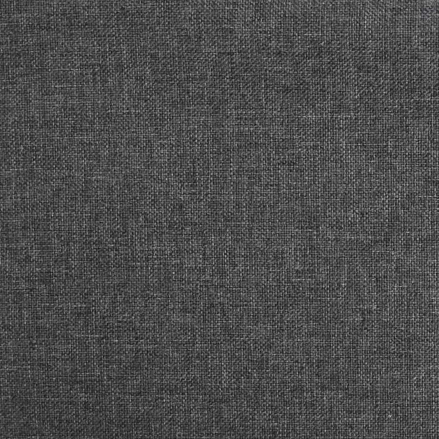 Chaise pivotante à manger Gris foncé Tissu - 7