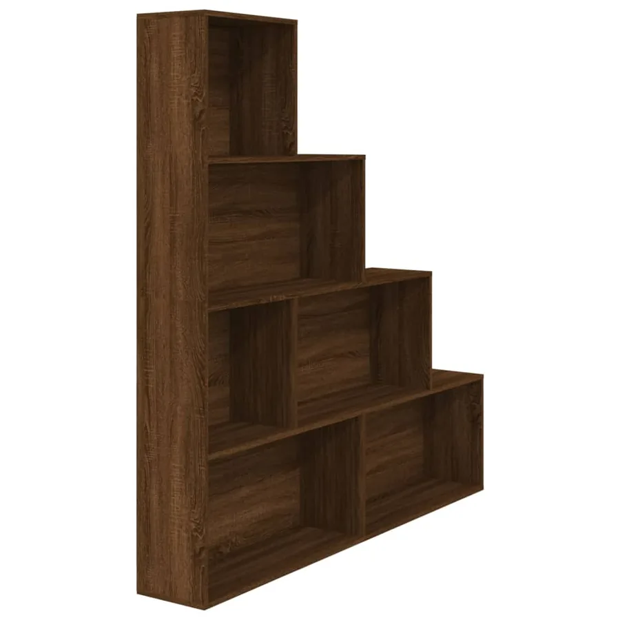 Armoire à livres Chêne marron 155x24x160 cm - 2