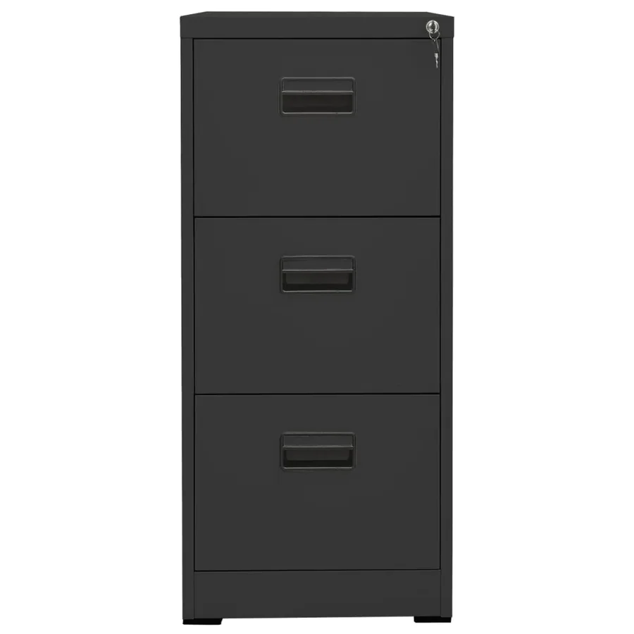 Classeur Anthracite 46x62x102,5 cm Acier - 2