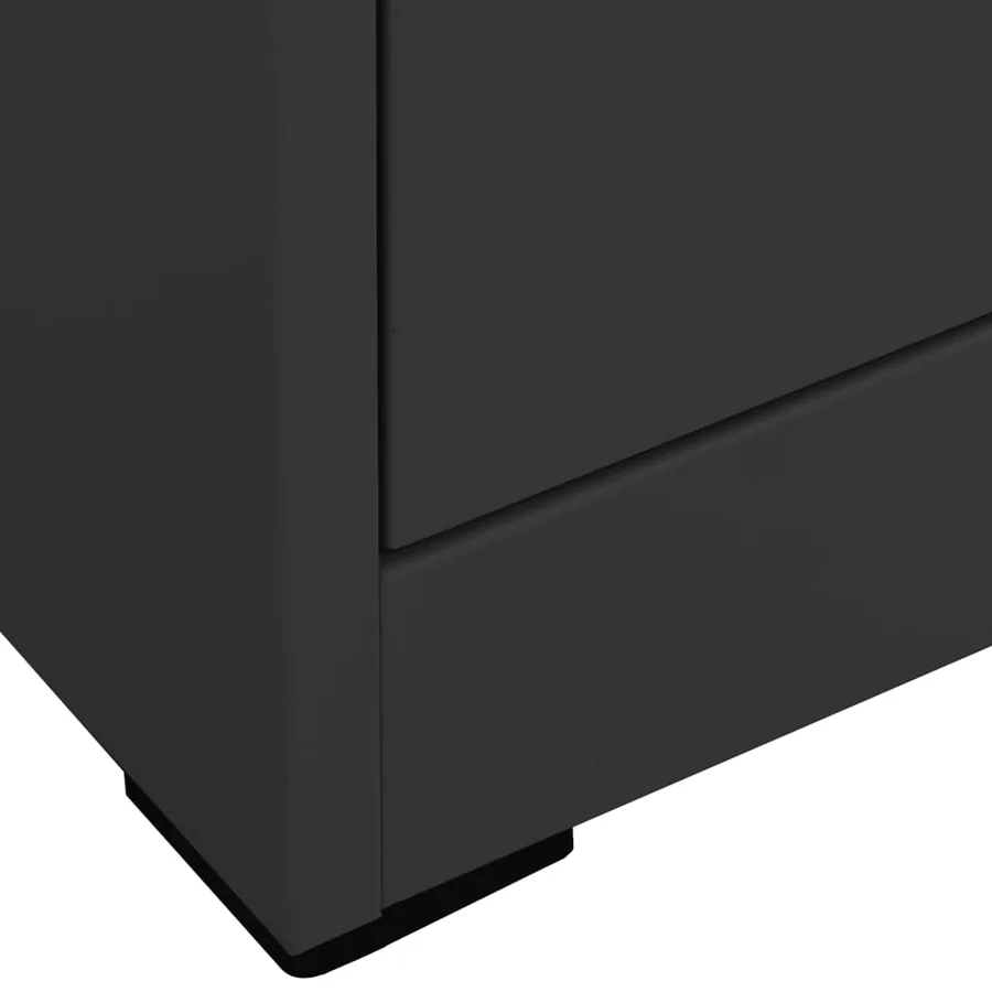 Classeur Anthracite 46x62x102,5 cm Acier - 5