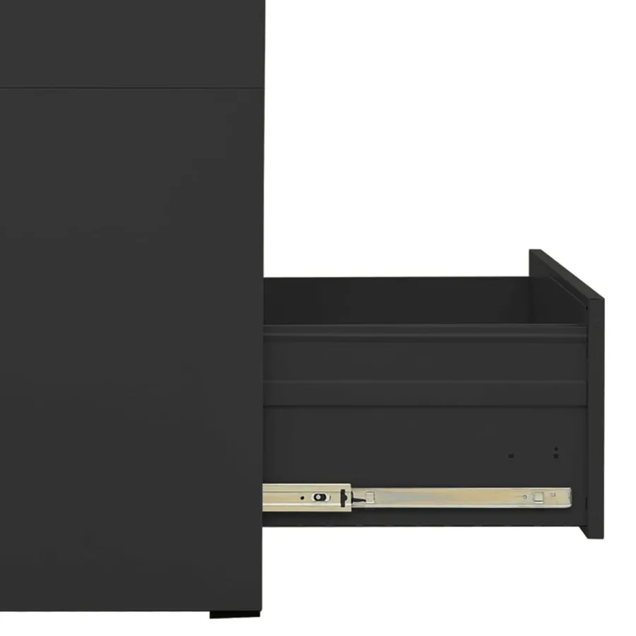 Classeur Anthracite 46x62x102,5 cm Acier - 7