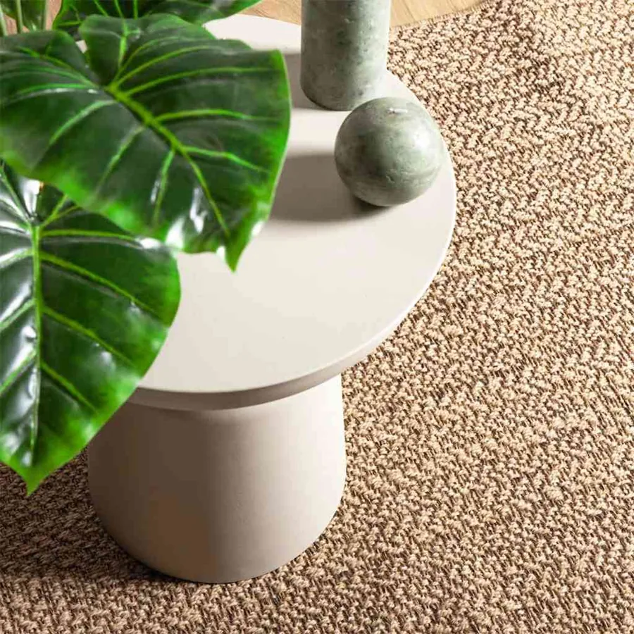 Tapis 120x170 cm aspect jute intérieur et extérieur - 2