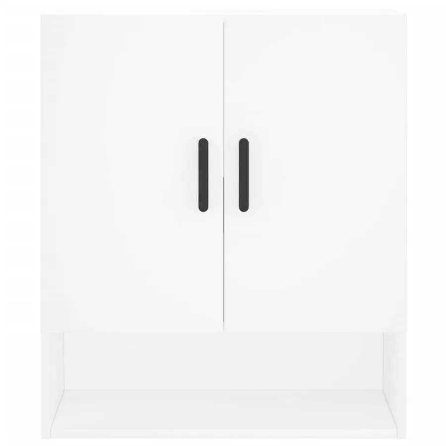 Armoire murale blanc 60x31x70 cm bois d'ingénierie - 5