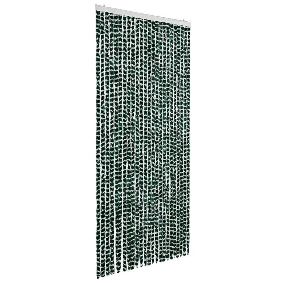 Moustiquaire Vert et blanc 100x220 cm Chenille - 2