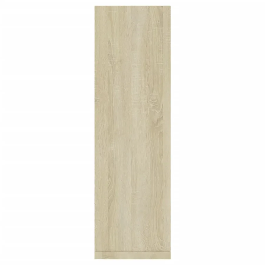 Étagères murales 2pcs chêne sonoma 50x15x50cm bois d'ingénierie - 6