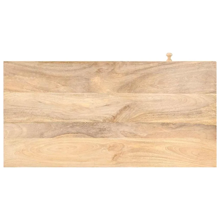 Coiffeuse 100x50x76 cm Bois de manguier solide - 4