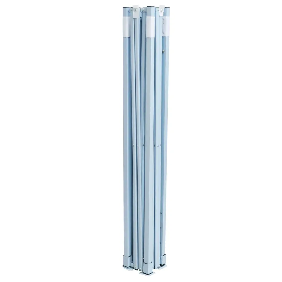 Tente de réception escamotable avec 4 parois 3x3 m Anthracite - 3