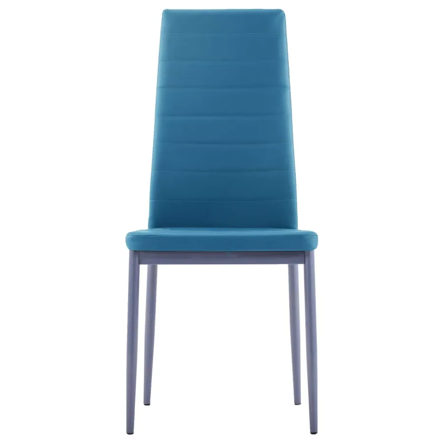 Ensemble de salle à manger 5 pcs Bleu - 8