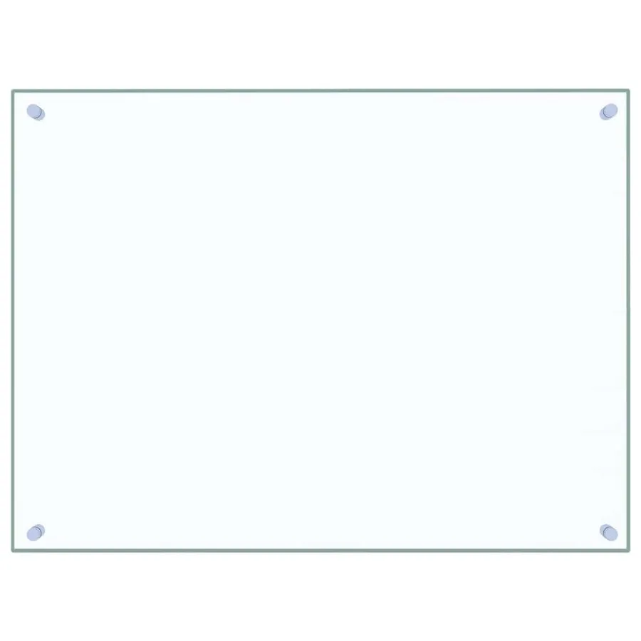 Dosseret de cuisine Transparent 80x60 cm Verre trempé - 2