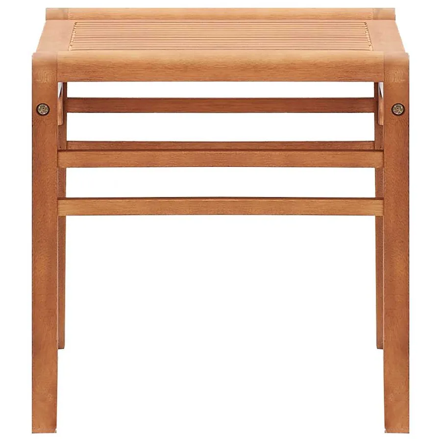 Banc de jardin 64 cm Bois d'eucalyptus solide - 3