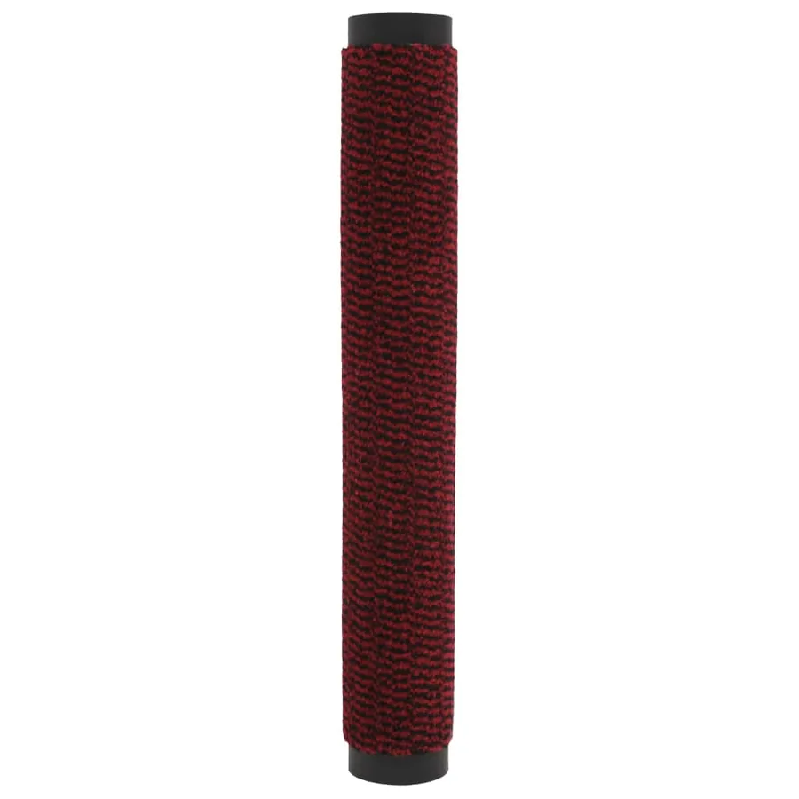 Paillassons rectangulaires 2 pcs 120 x 180 cm Rouge - 4