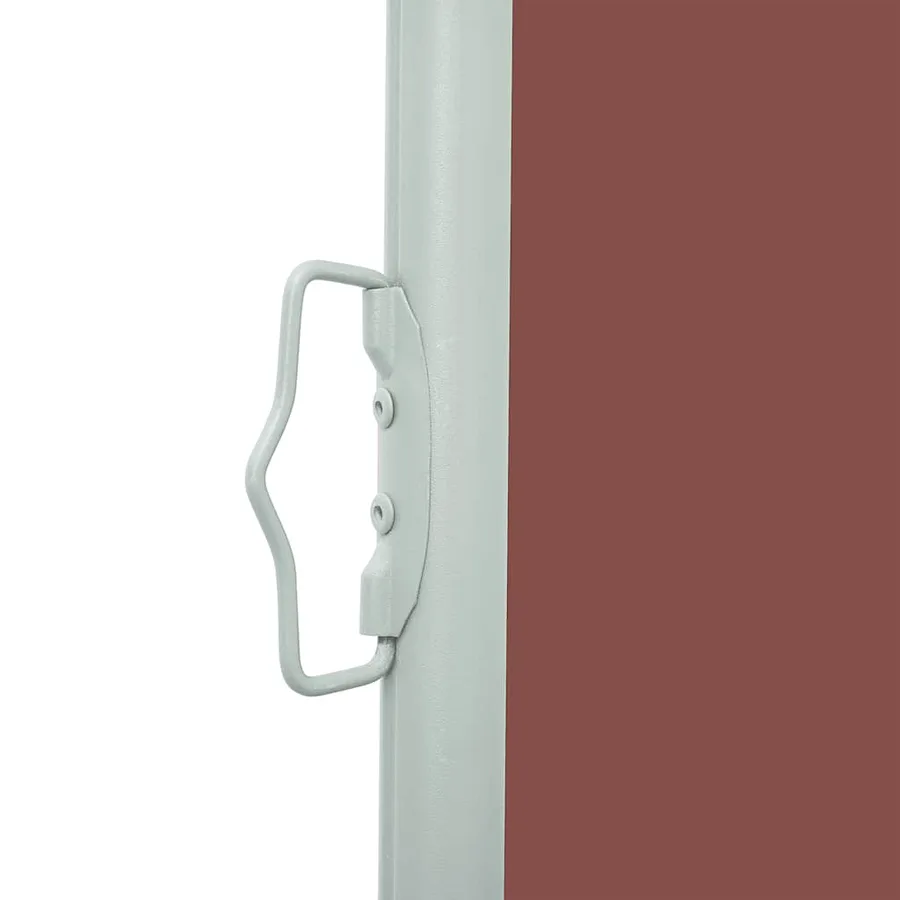 Auvent latéral rétractable de patio 170x300 cm Marron - 9