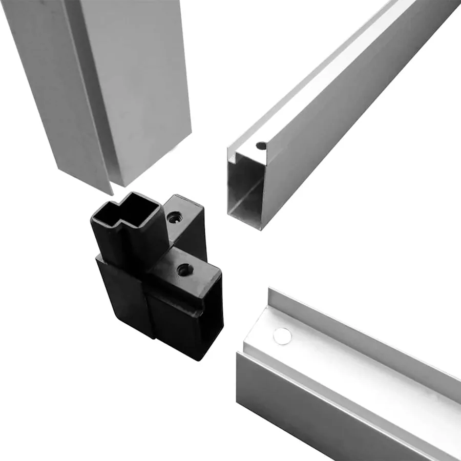 Serre Aluminium renforcé 3,46 m² - 11