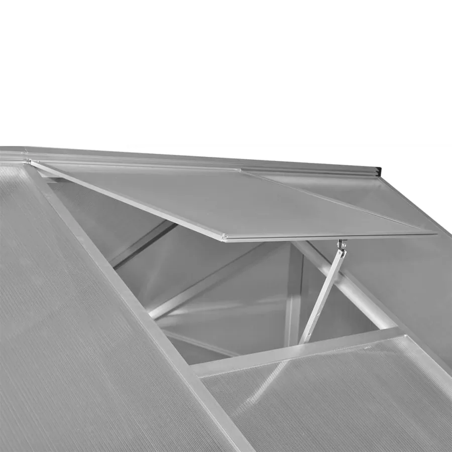 Serre Aluminium renforcé 3,46 m² - 6