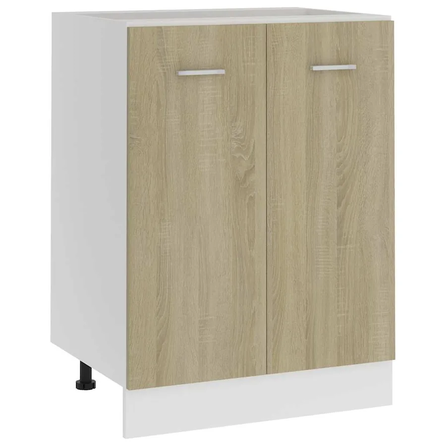Meuble bas "Lyon" Chêne Sonoma 60 x 46 x 81,5 cm Bois d'ingénierie