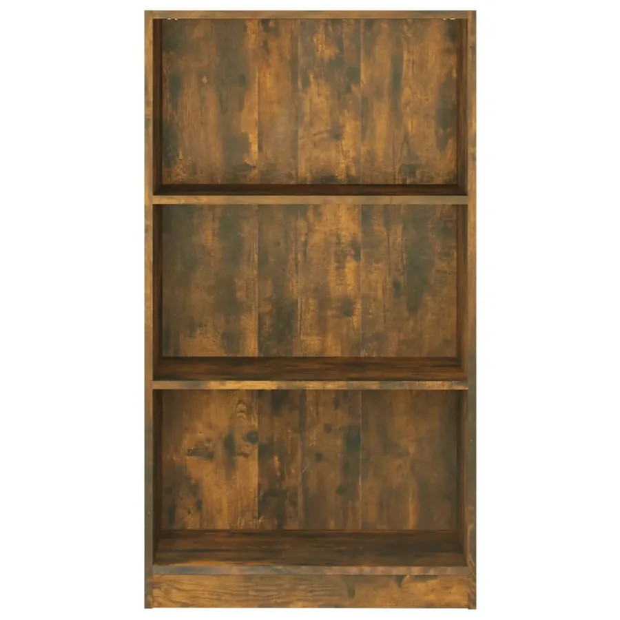 Bibliothèque Chêne fumé 60x24x109 cm Bois d'ingénierie - 5