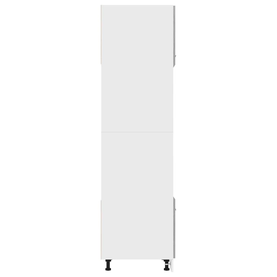 Meuble micro-ondes "Lyon" Gris Sonoma 60 x 57 x 207 cm Bois d'ingénierie - 6