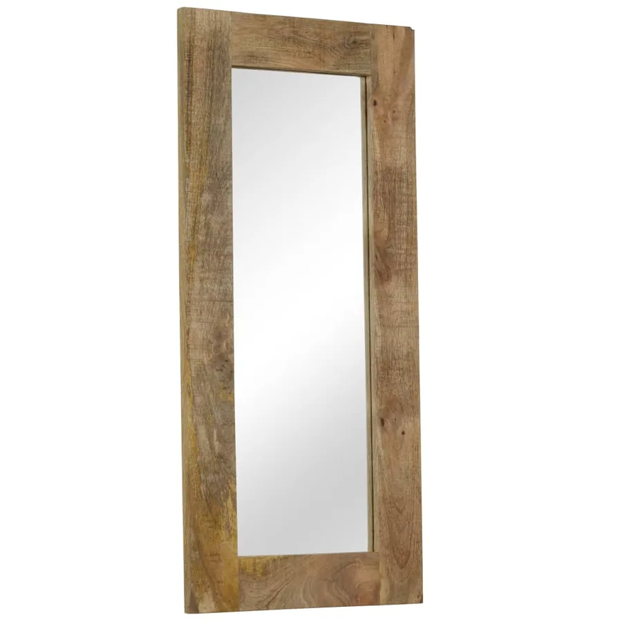 Miroir Bois massif de manguier 50 x 110 cm - 7