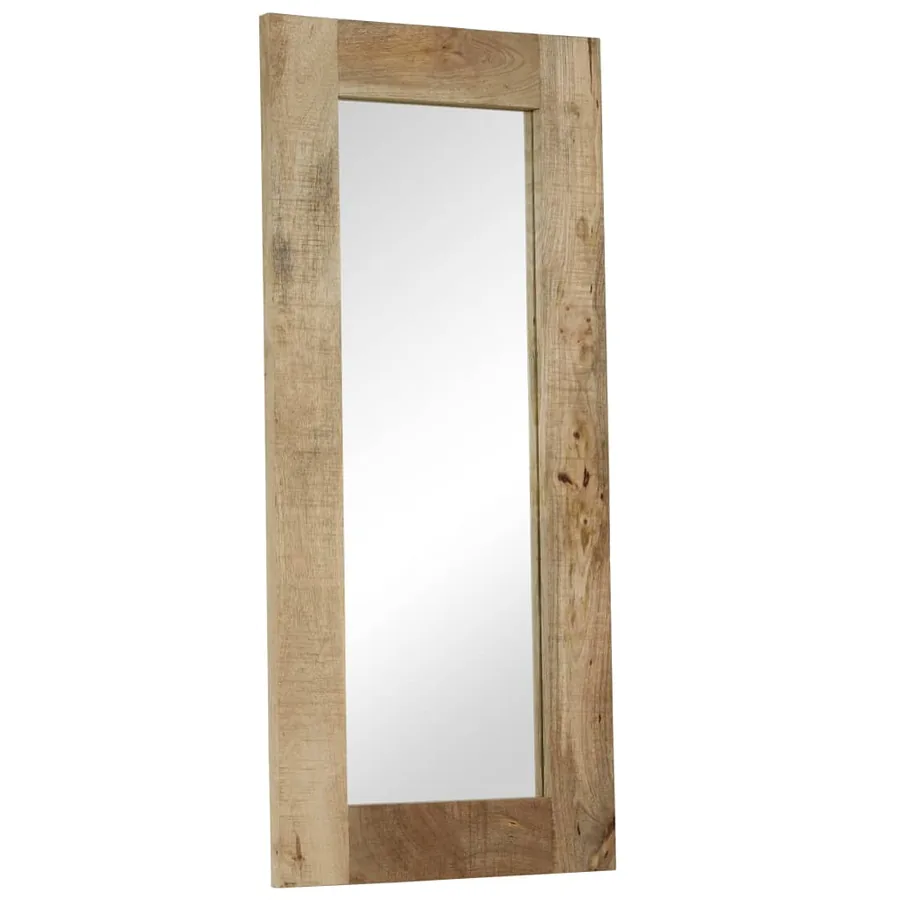 Miroir Bois massif de manguier 50 x 110 cm - 9