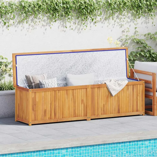 Boîte de jardin 200x50x55 cm Bois massif de teck