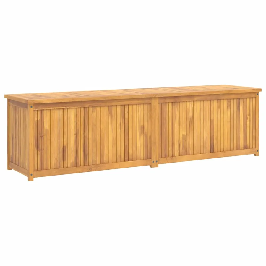 Boîte de jardin 200x50x55 cm Bois massif de teck - 2