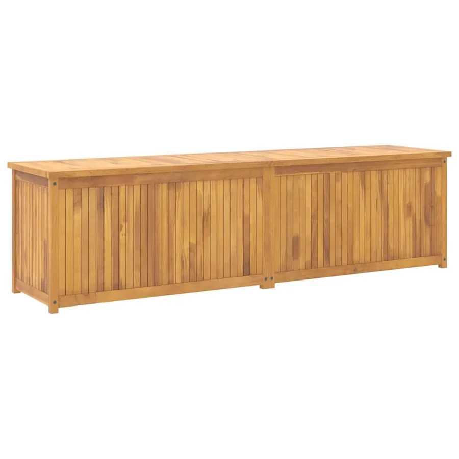 Boîte de jardin 200x50x55 cm Bois massif de teck - 7
