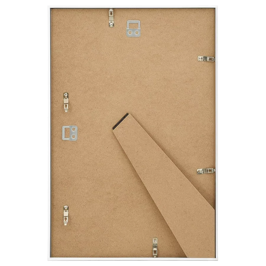Collage de cadres photo 3 pcs au mur table Blanc 21x29,7 cm MDF - 6
