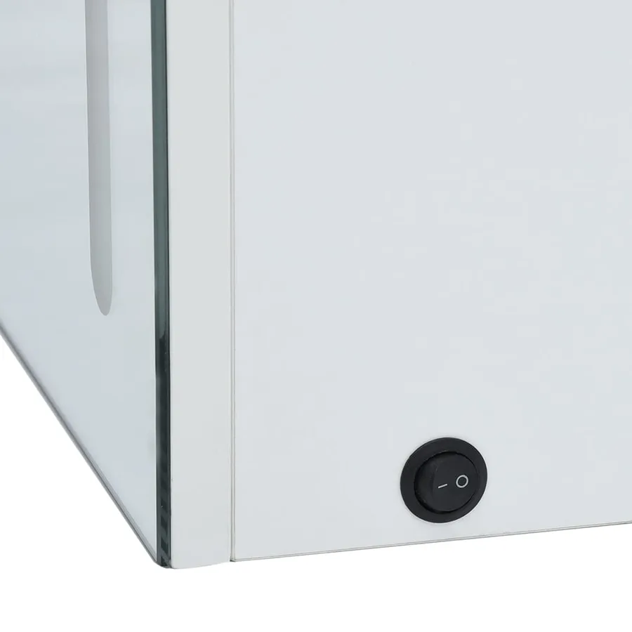 Armoire de salle de bain à miroir LED 80x12,2x68 cm - 6
