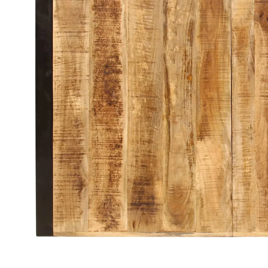 Table à manger Bois de manguier brut 180 cm - 6