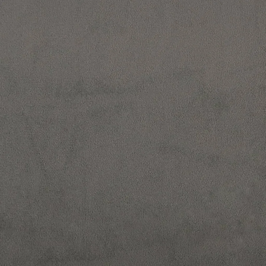 Tête de lit Gris foncé 100x7x78/88 cm Velours - 7