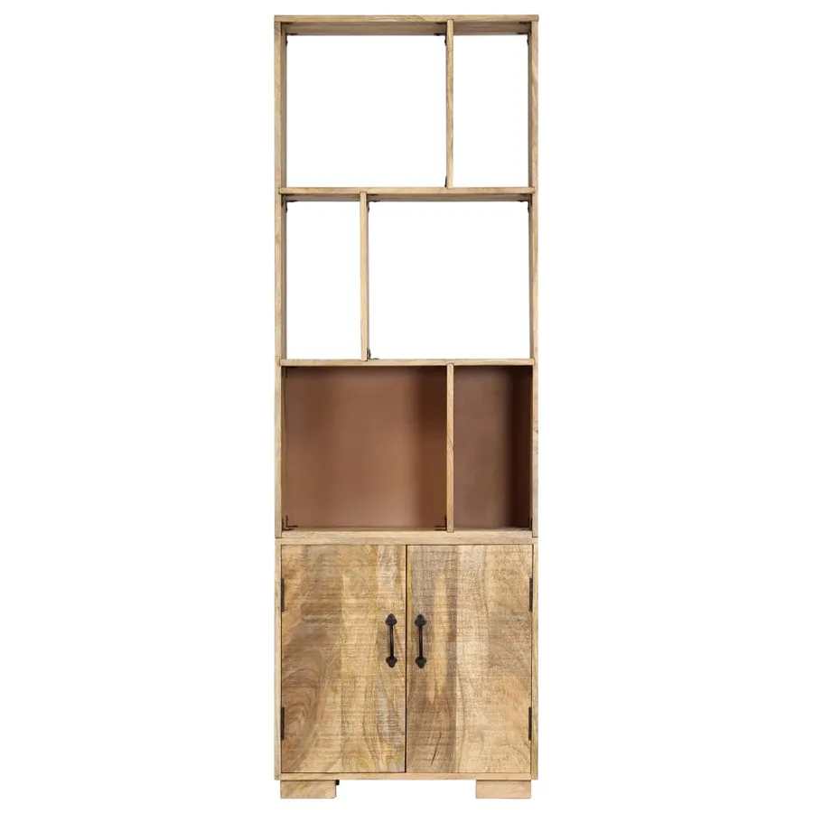 Bibliothèque 60x35x180 cm Bois de manguier solide - 2