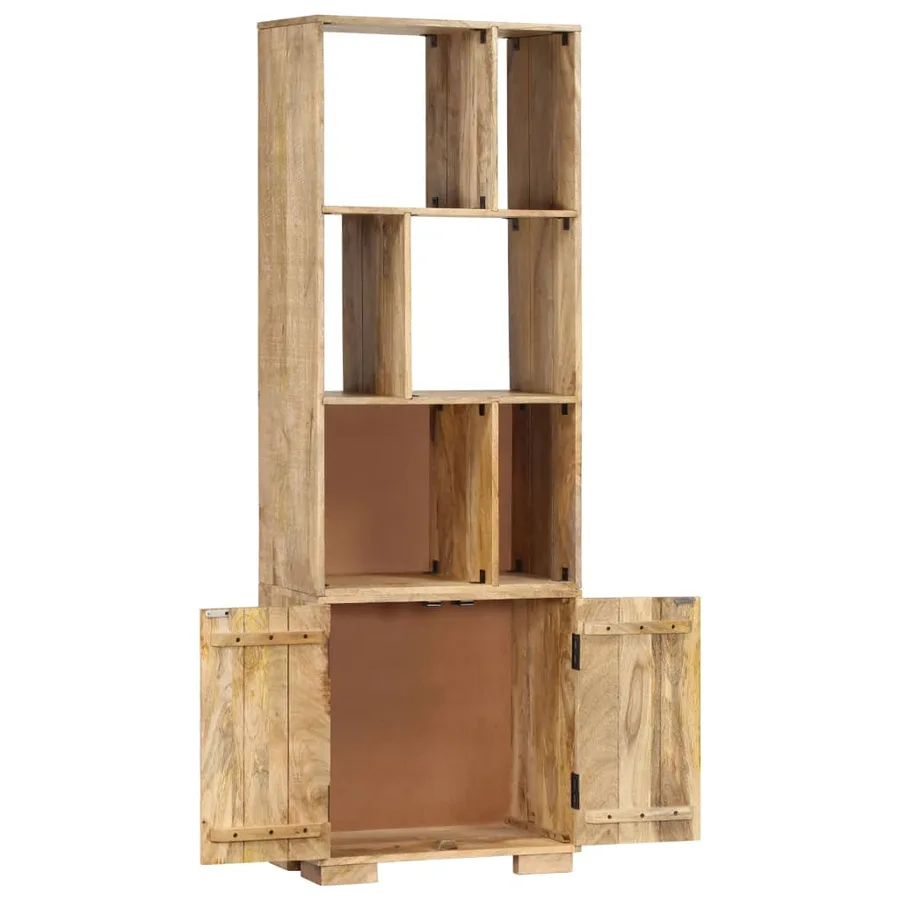 Bibliothèque 60x35x180 cm Bois de manguier solide - 3