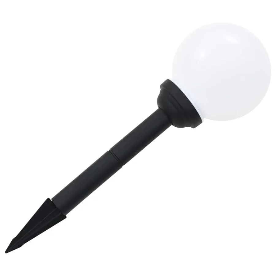 Lampes solaires sphériques LED de jardin 8 pcs 15 cm RVB - 7