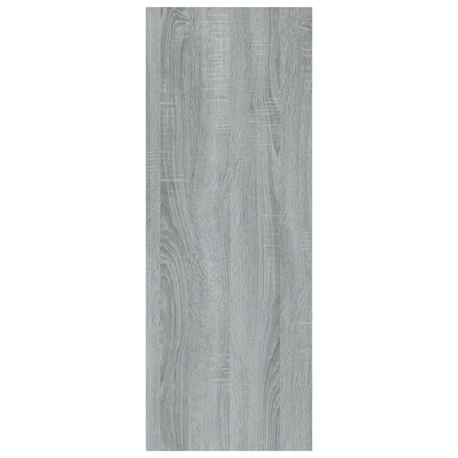 Table console Sonoma gris 78x30x80 cm Bois d'ingénierie - 5