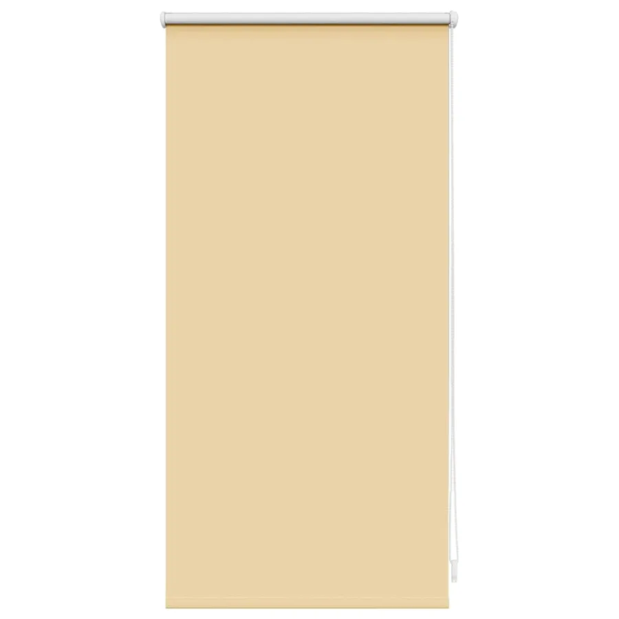 Store enrouleur occultant 44,4 x 100 cm, largeur du tissu 40 cm, beige - 2