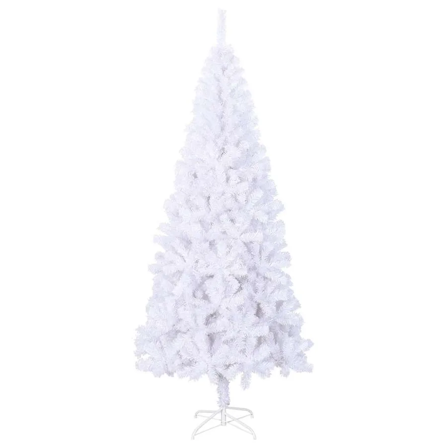 Sapin de Noël artificiel L 240 cm Blanc - 3