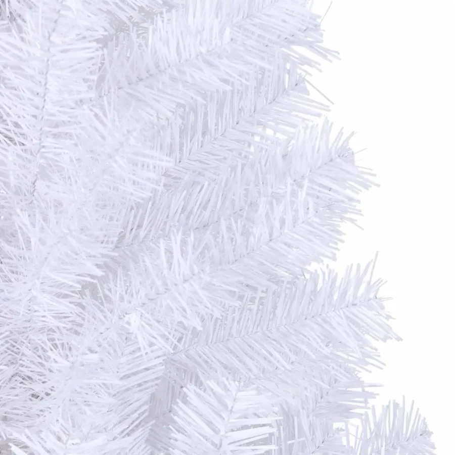 Sapin de Noël artificiel L 240 cm Blanc - 5