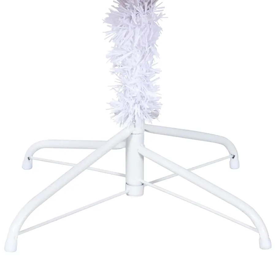 Sapin de Noël artificiel L 240 cm Blanc - 6
