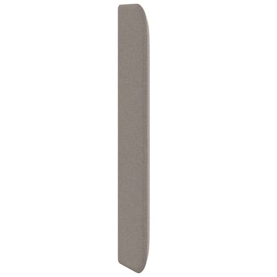 Oreille de tête de lit Taupe 80 x 16 x 4 cm tissu - 5