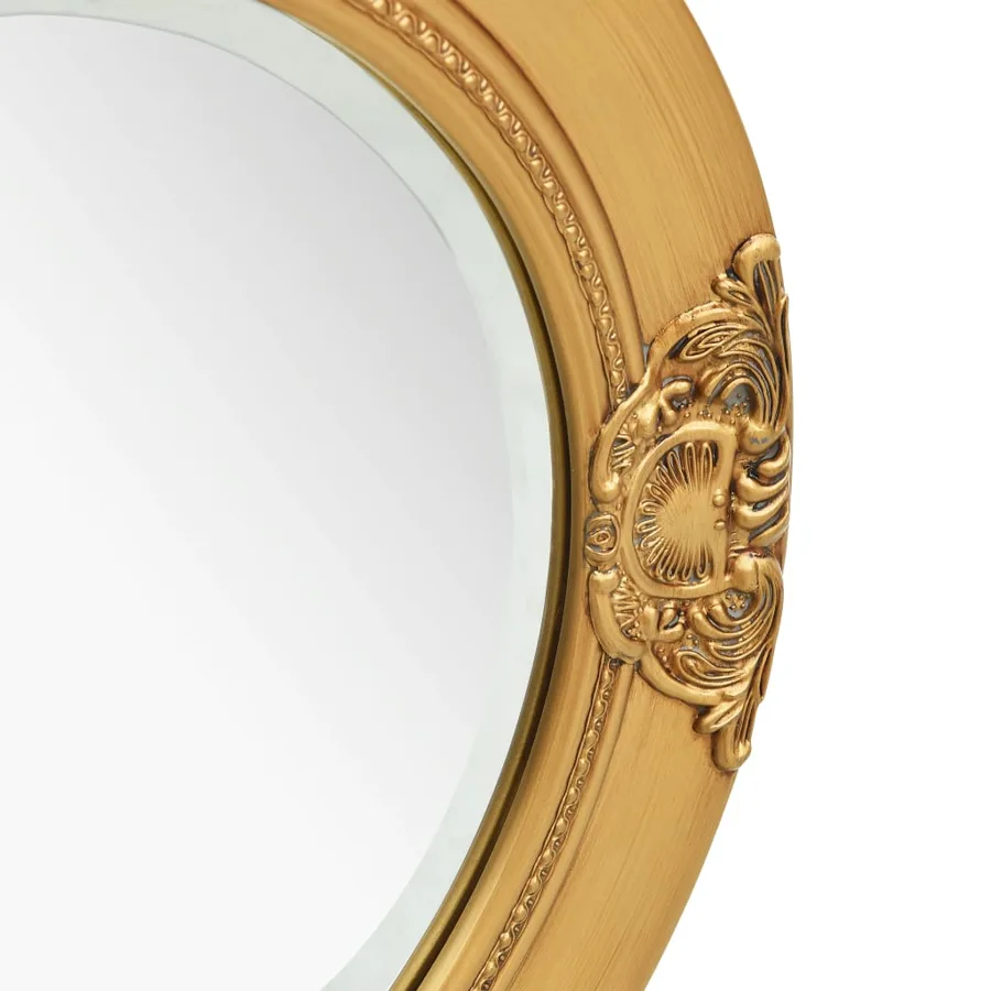 Miroir mural style baroque 50 cm Doré - 3