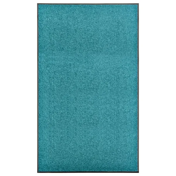Paillasson lavable Cyan 90x150 cm