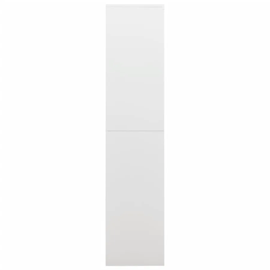 Armoire à casiers Blanc 90x40x180 cm Acier - 3