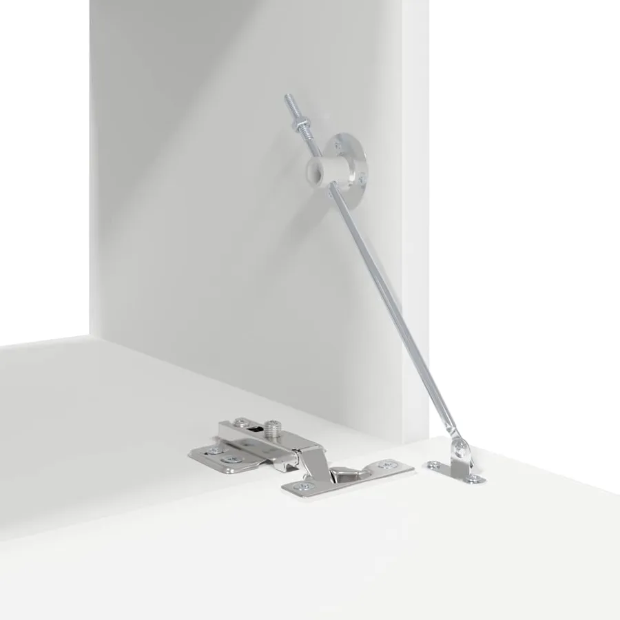 Ensemble de meubles TV 6 pcs Blanc Bois d'ingénierie - 10